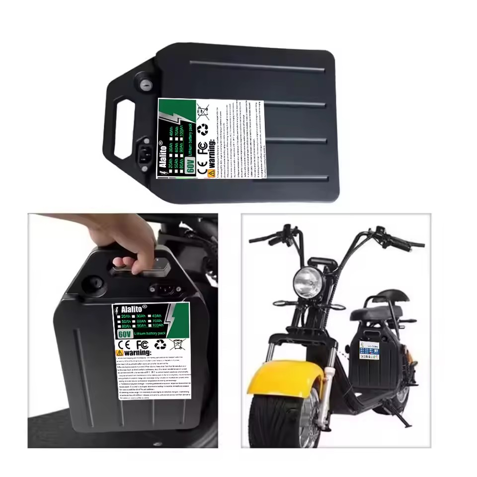 Batería de litio para vehículo - 60V 50Ah Electric Scooter Battery reseña y precio