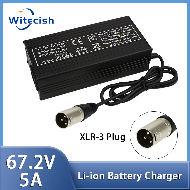 Cargador rápido de 60 V, 67,2  - 84V 20A Smart Charger reseña y precio