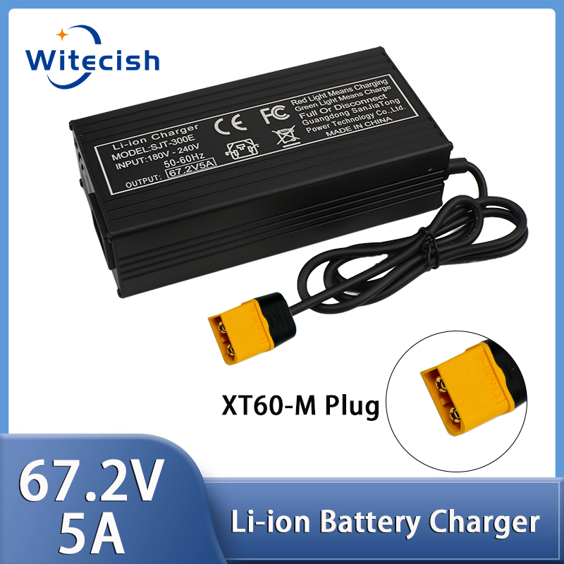 Cargador rápido de 60 V, 67,2  - 84V 20A Smart Charger reseña y precio